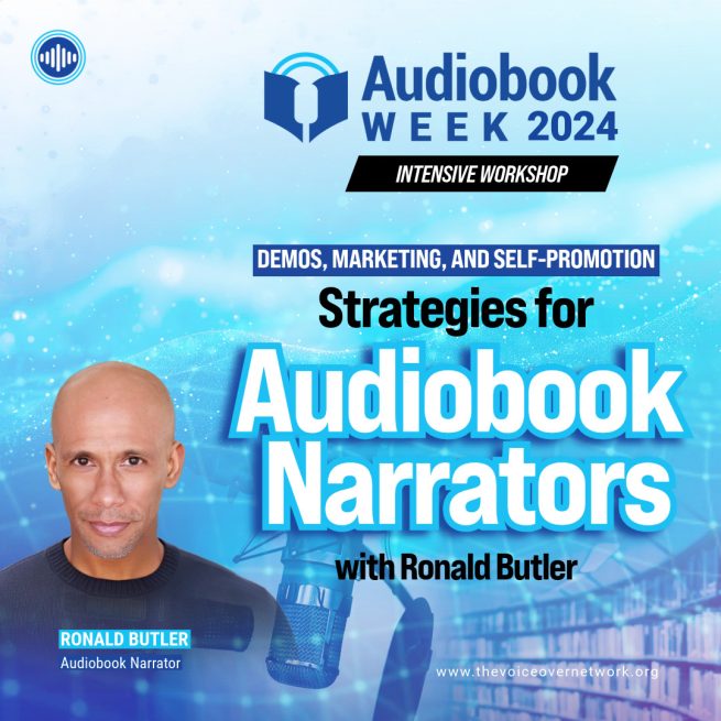 Demos, Marketing, and Self-Promotion Strategies for Audiobook Narrators with Ronnie Butler